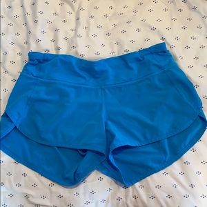 Lululemon speed short blue